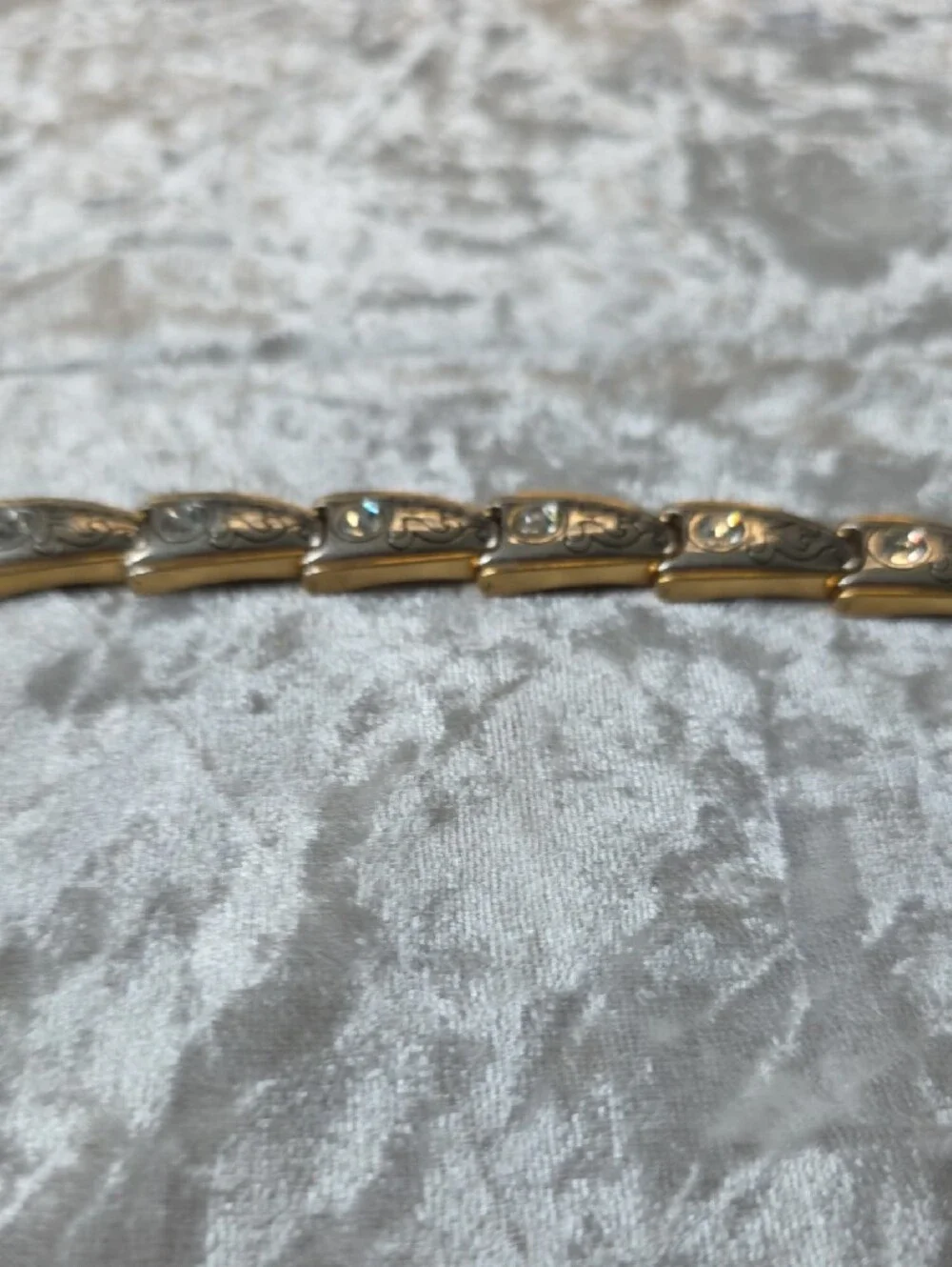 Brighton Vintage Aries Collection Two-Tone Gold and Silver Bracelet - Picture 5 of 6